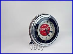 Vintage Coca-Cola Neon Spinner Clock