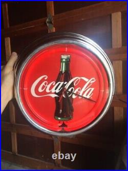 Vintage Coca Cola Sign Neon Red Light