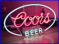 Vintage Coors Beer Neon Sign Everbrite Transformer 9104002, Bar, Man Cave