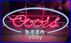 Vintage Coors Beer Neon Sign Everbrite Transformer 9104002, Bar, Man Cave