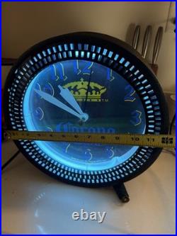 Vintage Corona Extra Beer Neon Spinner Motion Clock Sign