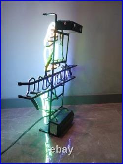 Vintage Corona Neon Parrot Bar Sign 26x22 Made In USA