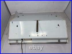 Vintage Courier 2-Way Radio Lighted Advertising Dealer SIGN NPI Neon Prod Inc CB