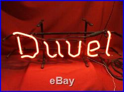Vintage Duvel Brewery Neon Advertising Sign Brouwerij Duvel Moortgat NV