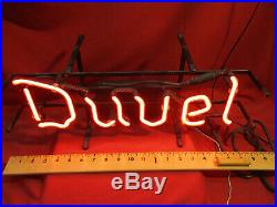 Vintage Duvel Brewery Neon Advertising Sign Brouwerij Duvel Moortgat NV
