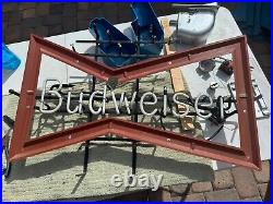 Vintage Early BUDWEISER Bow Tie Neon Sign Parts Bow tie