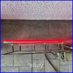 Vintage Early BUDWEISER Bow Tie Neon Sign Parts Light Beer Advertising