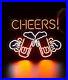 Vintage_Early_Beer_Cheer_Bow_Tie_Light_Beer_Neon_Sign_Advert_TESTED_WORKING_01_xa