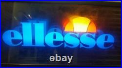 Vintage Ellesse Heavy Duty Wall Neon Sign In Perfect Conditions