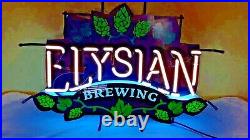 Vintage Elysian Brewing Co. Neon Light Up Sign
