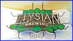 Vintage Elysian Brewing Co. Neon Light Up Sign