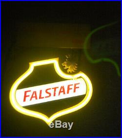 Vintage Falstaff Neon Beer Sign