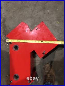 Vintage Firestone Letter r Neon Sign By Bellows
