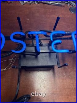 Vintage Foster's Blue Neon Sign Beer advertising 23x 7 Works Excellent