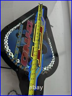 Vintage GT Dyno Bicycles Lighted Dealer Display Sign Neon Edge Lit Acrylic W