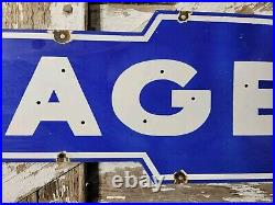 Vintage Garage Arrow Porcelain Sign Neon Skin Service Mechanic Car Truck Repair Vintage Garage Arrow Porcelain Sign Neon Skin Service Mechanic Car Truck Repair