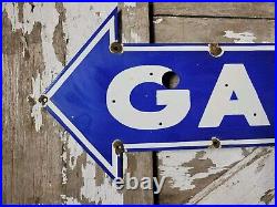 Vintage Garage Arrow Porcelain Sign Neon Skin Service Mechanic Car Truck Repair Vintage Garage Arrow Porcelain Sign Neon Skin Service Mechanic Car Truck Repair
