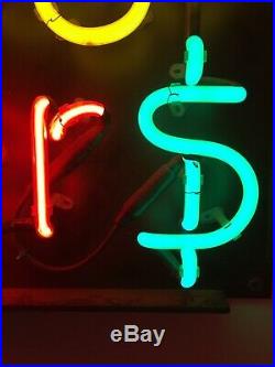 Vintage Gold Diggers Adult Strip Club Neon Light Sign 20x32