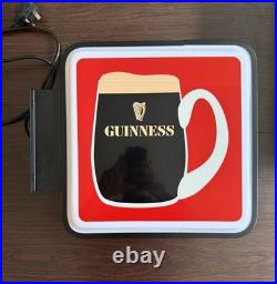 Vintage Guinness Sign / Light Box / Neon Sign