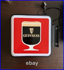 Vintage Guinness Sign / Light Box / Neon Sign