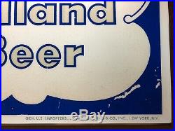 Vintage Heineken Holland Beer Neon Sign 1970s