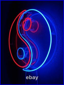 Vintage Hong Kong Yin Yang Neon Sign