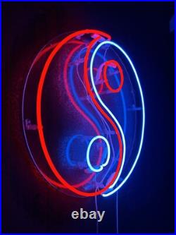 Vintage Hong Kong Yin Yang Neon Sign