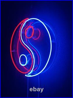 Vintage Hong Kong Yin Yang Neon Sign