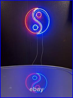 Vintage Hong Kong Yin Yang Neon Sign