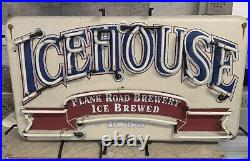 Vintage Icehouse Plank Road Brewery Ice Brewed Neon Sign Vintage Icehouse Plank Road Brewery Ice Brewed Neon Sign