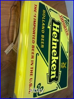 Vintage Imported Heineken B88 Electric Neon Light Bubble Beer Sign hanging works