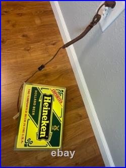 Vintage Imported Heineken B88 Electric Neon Light Bubble Beer Sign hanging works