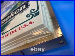 Vintage Imported Heineken B88 Electric Neon Light Bubble Beer Sign hanging works