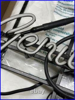 Vintage Joe Camel 1980's Genuine Taste Cigarettes Neon Lighted Bar Sign Working