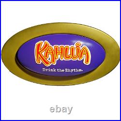Vintage Kahlua Bar Sign Light Up Neon Mancave Liquor Lamp Collectable Embossed Vintage Kahlua Bar Sign Light Up Neon Mancave Liquor Lamp Collectable Embossed