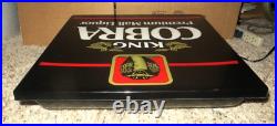 Vintage King Cobra Premium Malt Liquor Opti Neon Lighted Sign-ale-bar-beer-snake Vintage King Cobra Premium Malt Liquor Opti Neon Lighted Sign-ale-bar-beer-snake