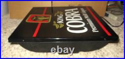 Vintage King Cobra Premium Malt Liquor Opti Neon Lighted Sign-ale-bar-beer-snake Vintage King Cobra Premium Malt Liquor Opti Neon Lighted Sign-ale-bar-beer-snake