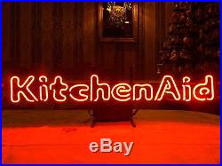 Vintage KitchenAid Advertising Neon Sign Awesome decorating for vintage Kitchen