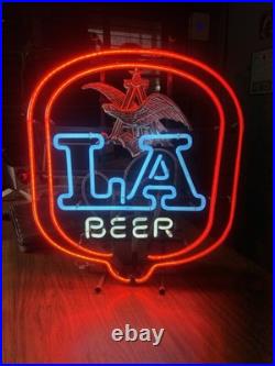 Vintage LA Beer Anheuser-Busch Neon Sign 1983