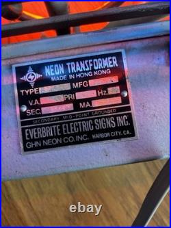 Vintage LA Beer Anheuser-Busch Neon Sign 1983