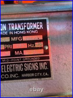 Vintage LA Beer Anheuser-Busch Neon Sign 1983