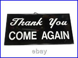 Vintage LED Style Neon Open Thank You Double Sided Business Bar Restaurant Sign