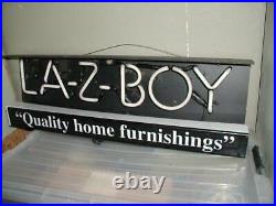 Vintage La-Z-Boy NEON sign Lazyboy Lazy Boy