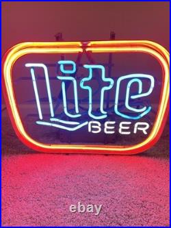 Vintage Lite Beer Neon Sign