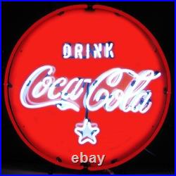 Vintage Look Drink'Coca Cola' Soda Wall Decor Neon Light Neon Sign 24x24