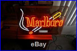 Vintage Marlboro Cigarettes Neon Light-Mint
