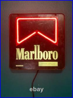 Vintage Marlboro Sign 2000 Marlboro Neon Light Philip Morris
