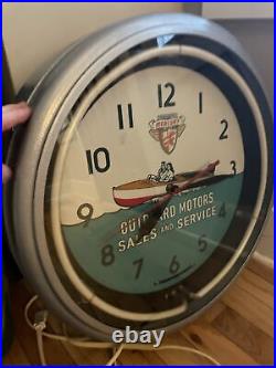 Vintage Mercury Outboard Motors Dealers Ship Neon Clock