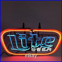 Vintage Miller Beer Lite Beer Neon Sign Circa 1983