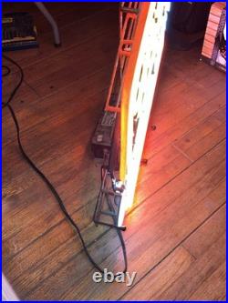 Vintage Miller Genuine Draft Beer Real Tube Neon Sign Display Light Vintage Miller Genuine Draft Beer Real Tube Neon Sign Display Light